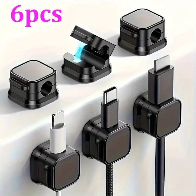 6 pcs 1 Data Cable Holder