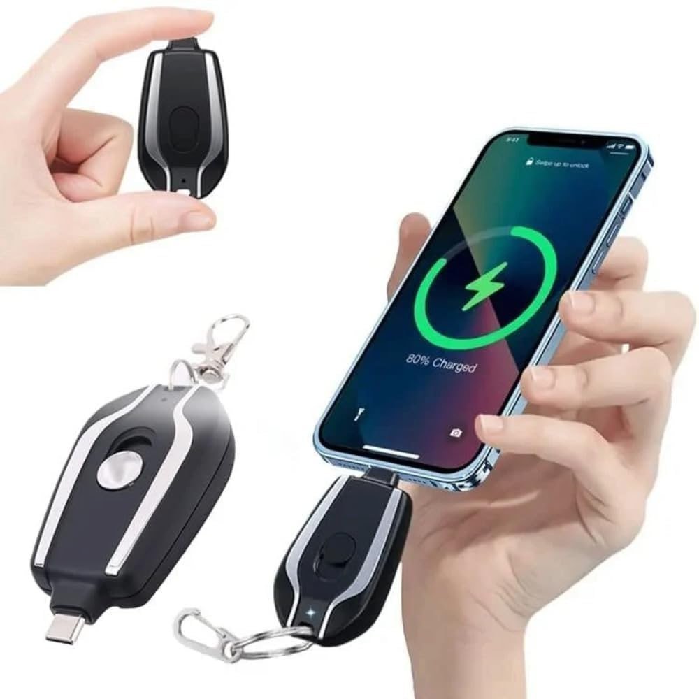 C Type keychain Emergency Charger